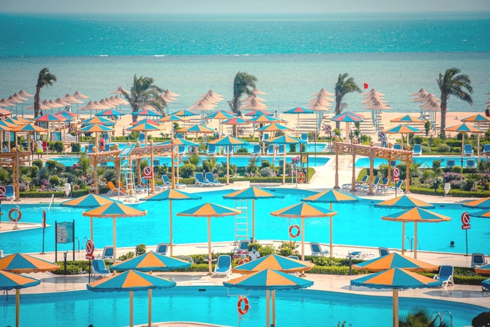 Hawaii Paradise Aqua Park Resort - Families And Couples Only Hurghada Bagian luar foto