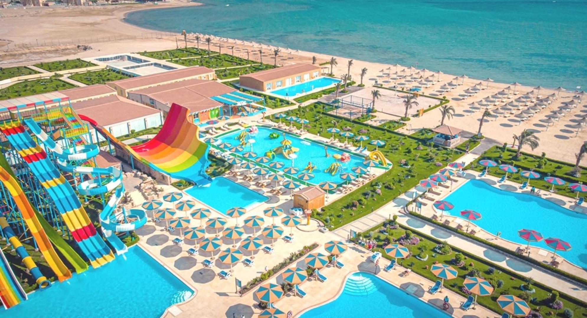 Hawaii Paradise Aqua Park Resort - Families And Couples Only Hurghada Bagian luar foto
