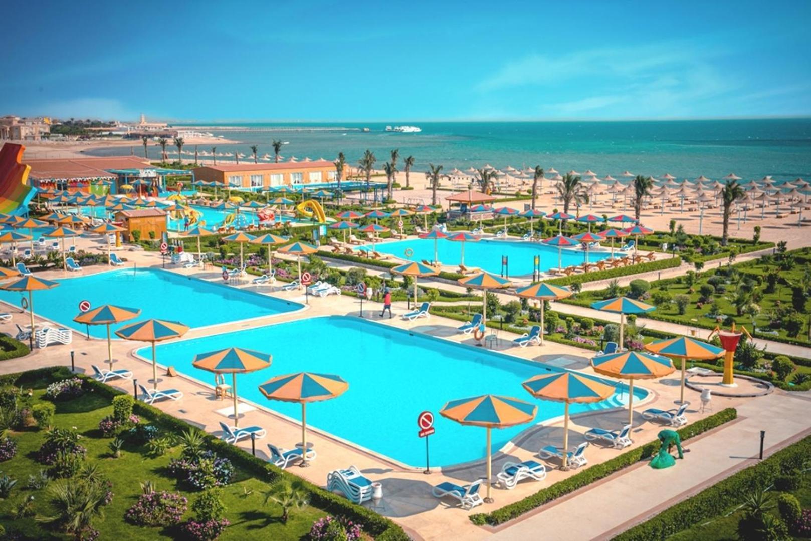 Hawaii Paradise Aqua Park Resort - Families And Couples Only Hurghada Bagian luar foto