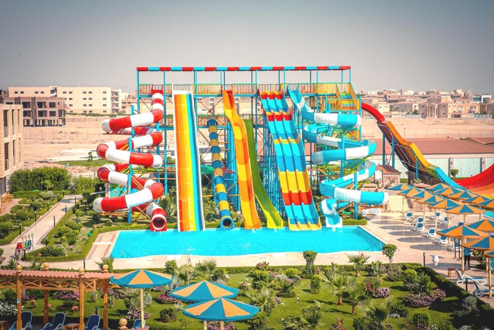Hawaii Paradise Aqua Park Resort - Families And Couples Only Hurghada Bagian luar foto